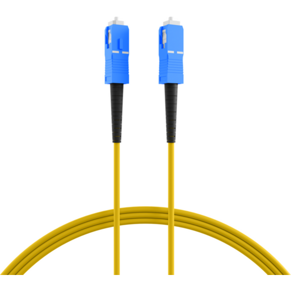 Glasfaser Patchkabel Simplex Patchkabel SC-SC OS2 G657A2, 20m LSZH 3mm gelb - 1 VPE = 5 St�ck