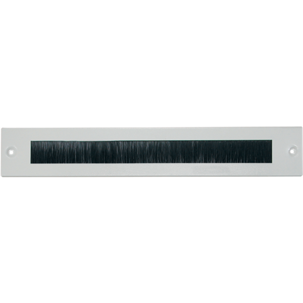 Sockelblende für PRO mit Bürste, B/T=1200 mm, RAL7035