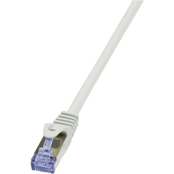 Logilink Patchkabel mit Cat7-Rohk. Primel. S/FTP grau 3,00m