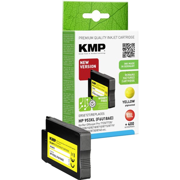 KMP 1748,4009 - Hohe (XL-) Ausbeute - Tinte auf Pigmentbasis - 30 ml - 2000 Seiten