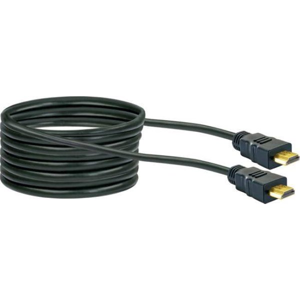 Schwaiger HDM100 013 - 10 m - HDMI Typ A (Standard) - HDMI Typ A (Standard) - 3D - 10,2 Gbit/s - Schwarz - Gold