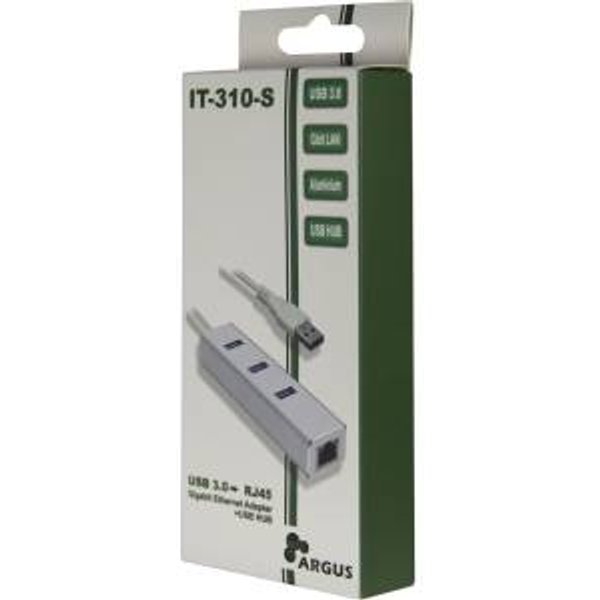 Inter-Tech LAN-Adapter Argus IT-310-S USB-A Gigabit Ethernet
