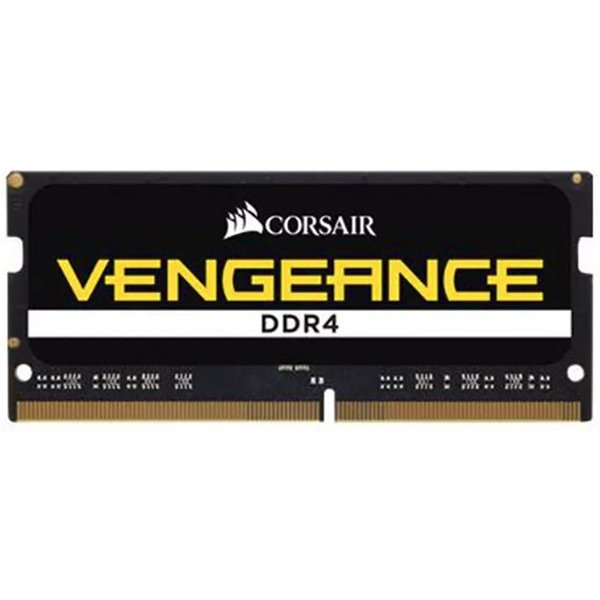 SO DDR4 16GB PC 2666 CL18 CORSAIR VENGEANCE Black retail