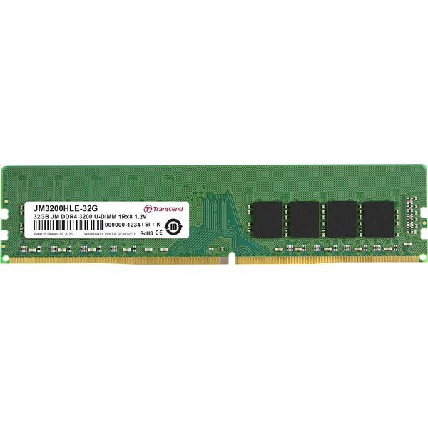 DDR4 32GB PC 3200 CL22 Transcend JetRam, JM3200HLE-32G