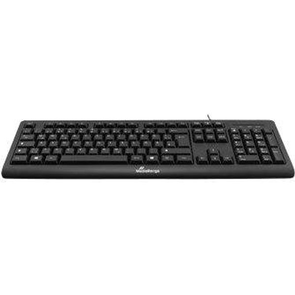 MediaRange Tastatur USB 2.0 kabelgebunden QWERTZ schwarz