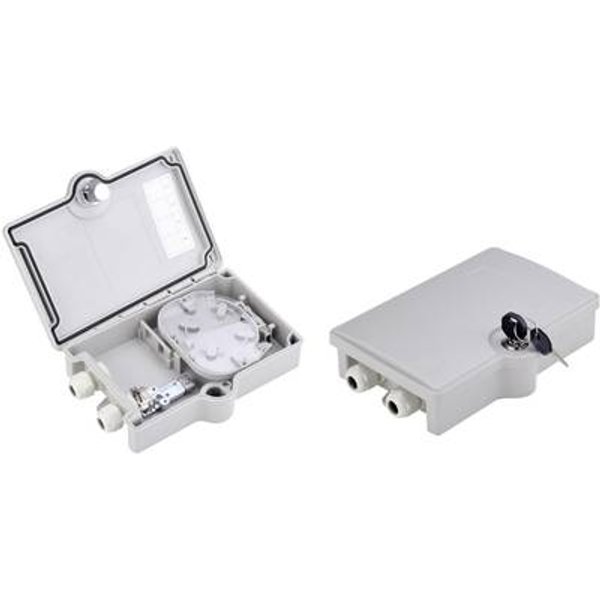 DIGITUS FTTH Box für Außen 2SC/Simplex, LC/Duplex
