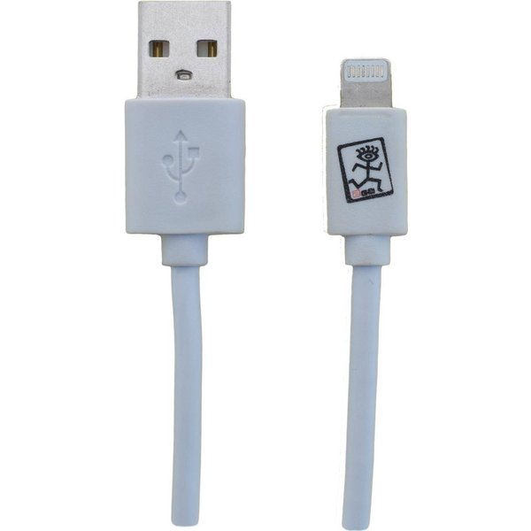 2GO USB Lade-/Datenkabel Lightning 1m weiß in PET-Box