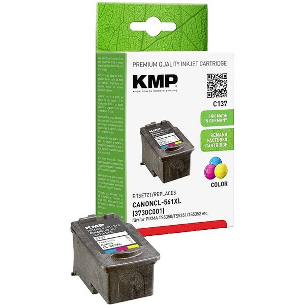KMP C137 - Hohe (XL-) Ausbeute - 14,3 ml - 300 Seiten - 3 Stück(e) - Multipack