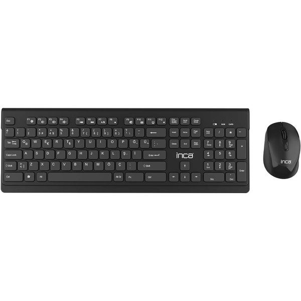 Cian Technology GmbH Inca IWS-519 - Volle Größe (100%) - Kabellos - RF Wireless - Schwarz - Maus enthalten