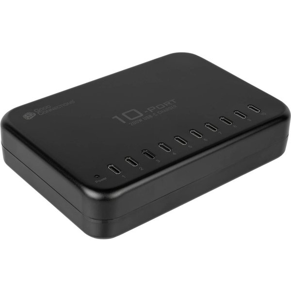 Good Connections USB-Desktop-Schnellladest. 10-Port