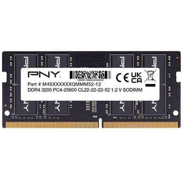 SO DDR4 16GB PC 3200 CL22 PNY 1,2V (MN16GSD43200-TB) retail