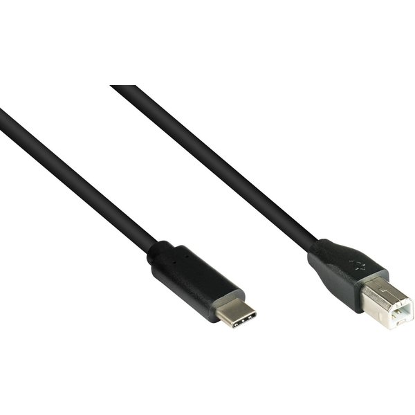 Good Connections 2510-CB005 - 0,5 m - USB C - USB B - USB 2.0 - 0,48 Gbit/s - Schwarz