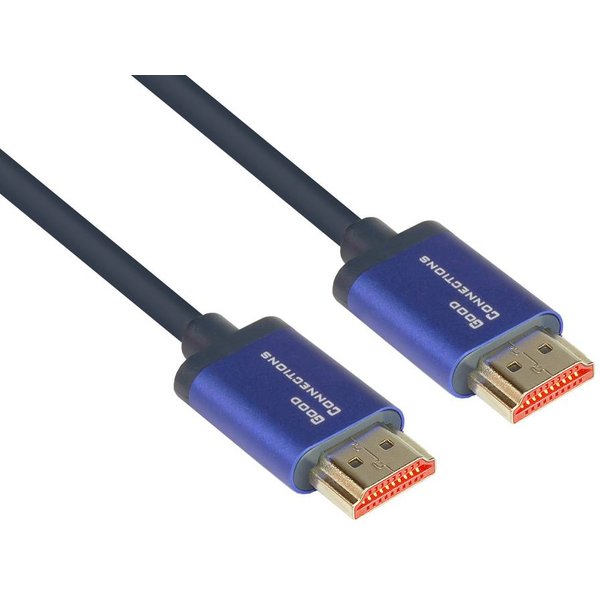 Good Connections 4521-SF010B - 1 m - HDMI Typ A (Standard) - HDMI Typ A (Standard) - 38,4 Gbit/s - Blau