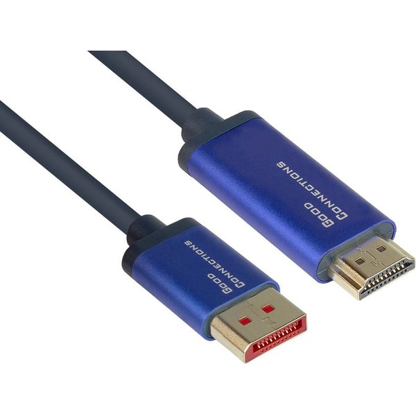 Good Connections 4860-SF030B - 3 m - DisplayPort - HDMI - Männlich - Männlich - 3840 x 2160 Pixel
