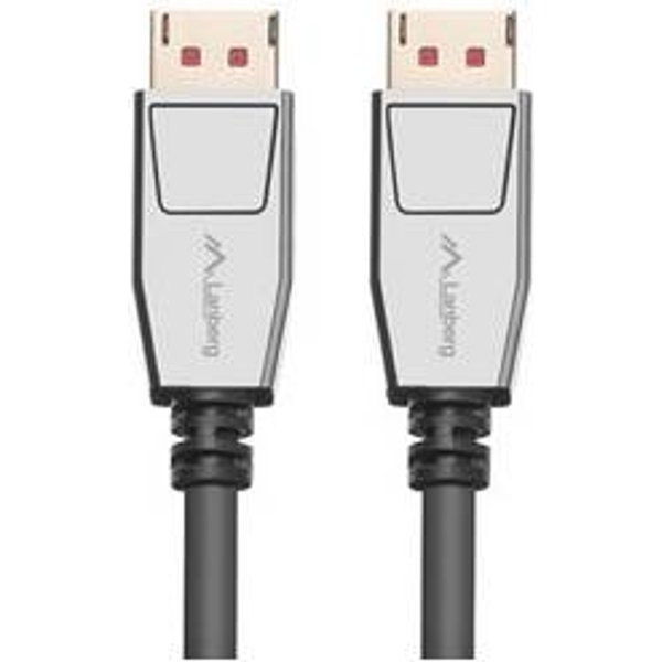 LANBERG Displayport M/M 20 PIN V1.4 Kabel 1,8m 8K 60Hz sw