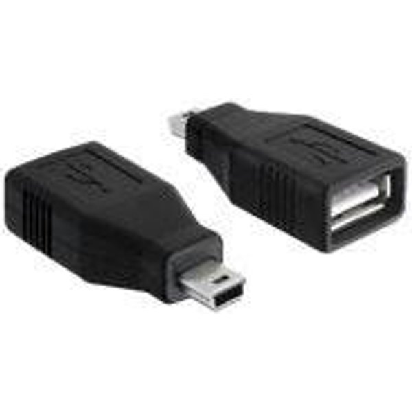 DELOCK USB Adapter A -> mini B Bu/St