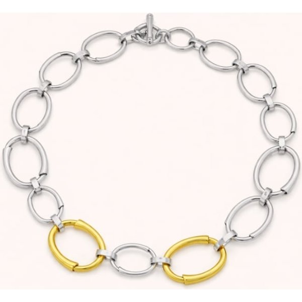 Ciclón Collar Bucle Oro Plata | Paco Perfumerías