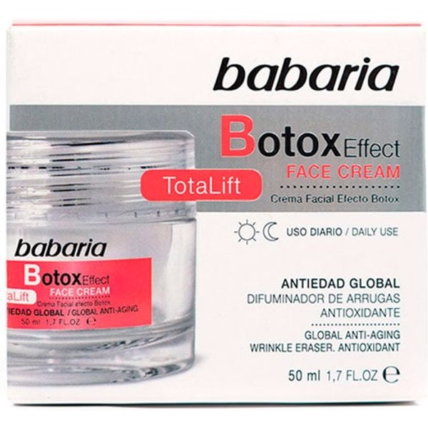 Babaria Crema Facial Botox Effect | Precio, Comprar