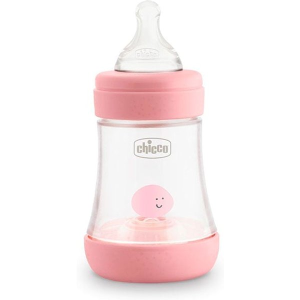 CHICCO Biberón Perfect 5 Rosa 0 Meses+ // Precio, Comprar