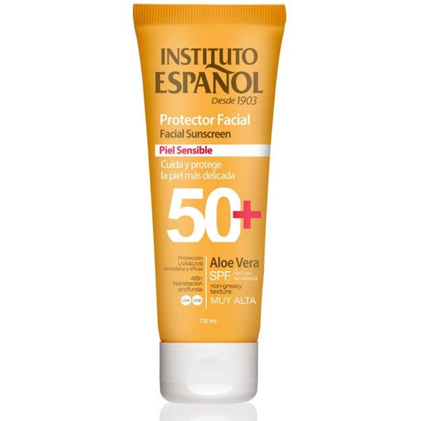 Instituto Español Protector Facial Piel Sensible SPF50+