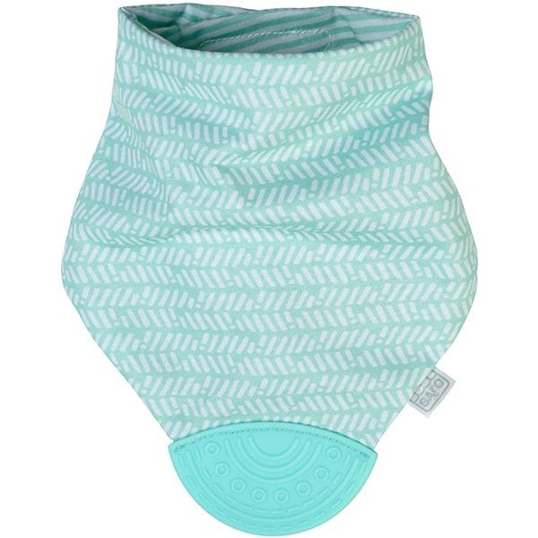 Saro Baby Bandana Reversible con Mordedor Menta | Precio, Comprar