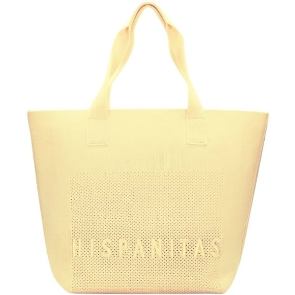 Hispanitas Bolso Tote Knitting Yellow | Paco Perfumerías