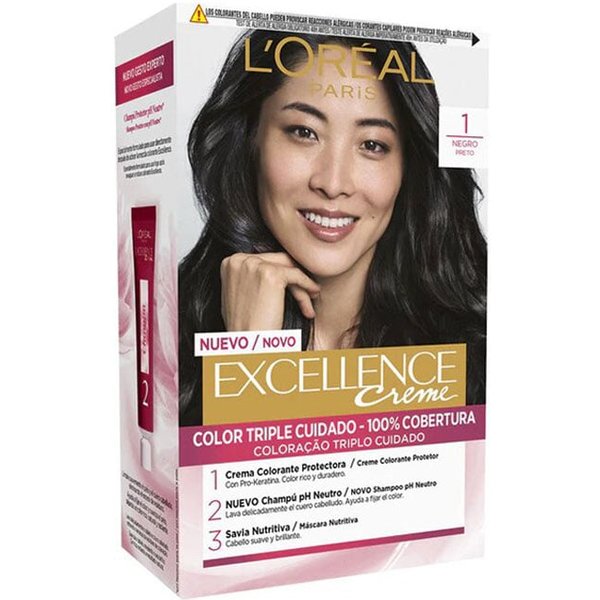 L'Oréal Excellence Creme Nº 1 Negro // Precio, Comprar