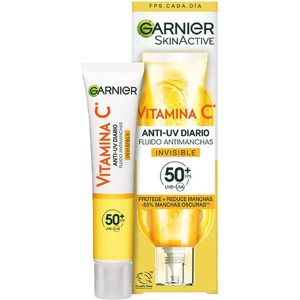 Garnier Vitamina C Fluido Antimanchas Invisible SPF50+