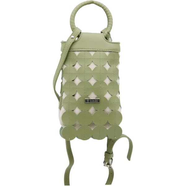 Carabo Bolso Bandolera Porta Móvil Verde | Paco Perfumerías