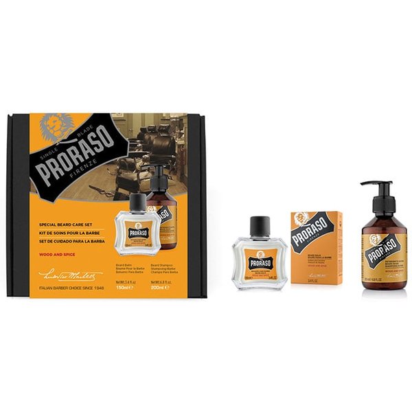 PRORASO Bálsamo Barba Madera y Especias Estuche | Precio, Comprar