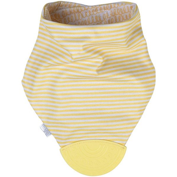 Saro Baby Bandana Reversible con Mordedor Amarillo | Precio, Comprar