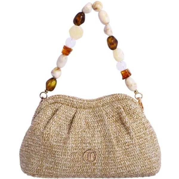 Eferri Bolso de Fiesta Mali Beige | Paco Perfumerías