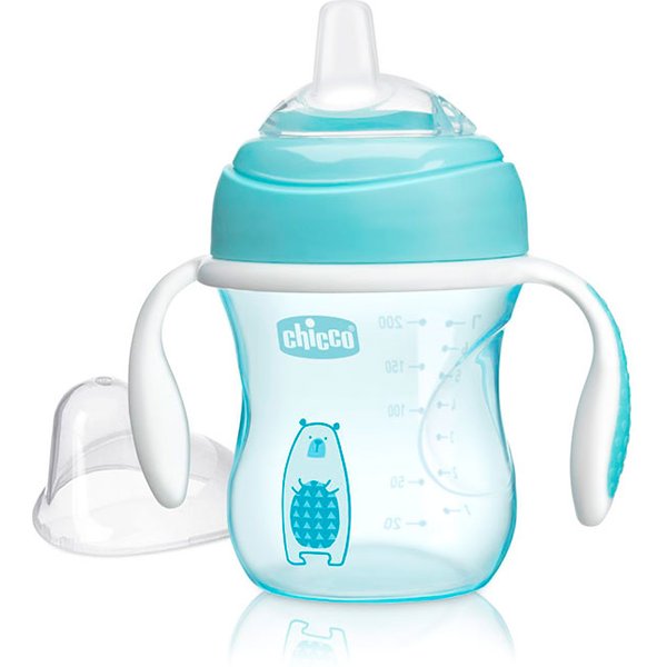 CHICCO Vaso de Transición Mix&Match Azul 4 Meses+ // Precio, Comprar