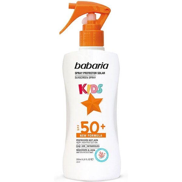 Babaria Spray Protector Solar Kids SPF50+ // Precio, Comprar