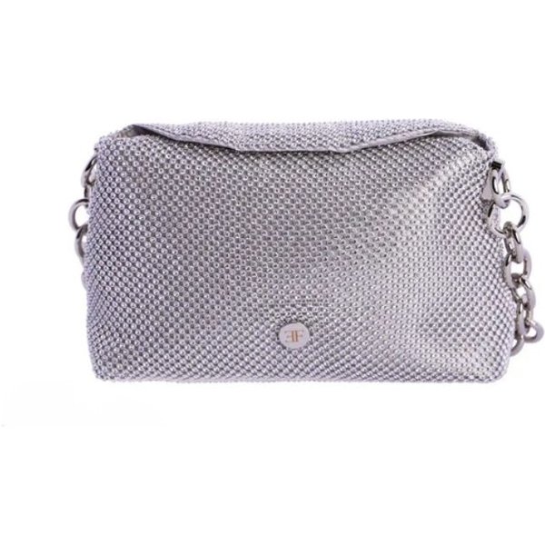 Eferri Bolso de Fiesta Leire Plateado | Paco Perfumerías