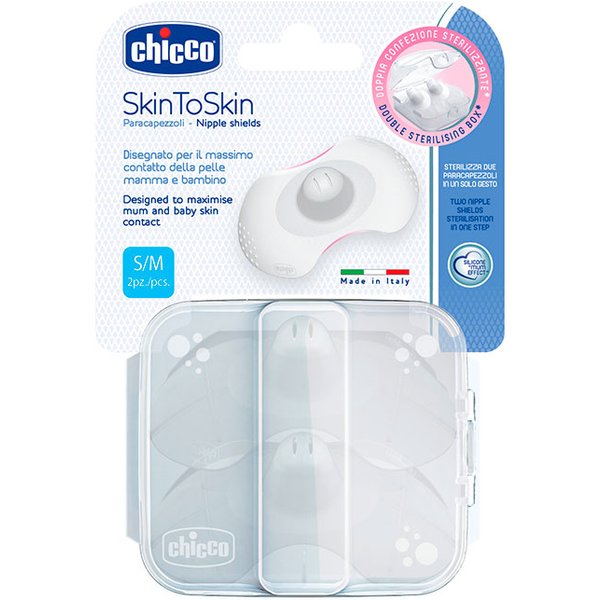 CHICCO Pezoneras de Silicona SkintoSkin // Precio, Comprar