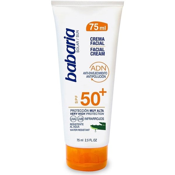 Babaria Crema Solar Facial ADN SPF50+ // Precio, Comprar