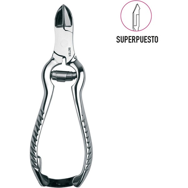 BETER Alicate Pedicura Cromado Muelle Gusanillo // Precio, Comprar