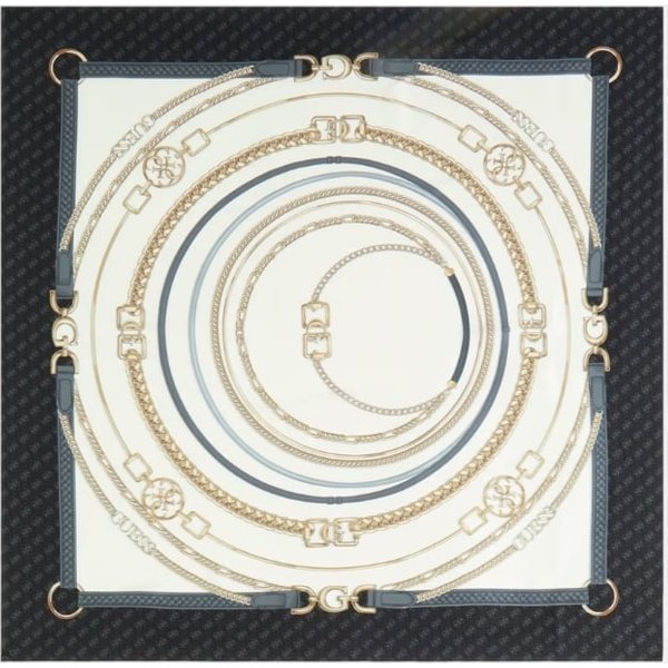 Guess Foulard Estampado Negro | Comprar