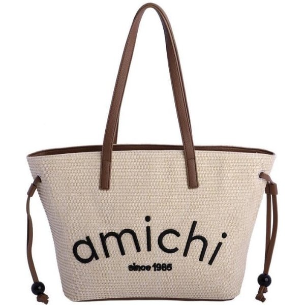 Amichi Bolso Shopper Azura Beige | Paco Perfumerías