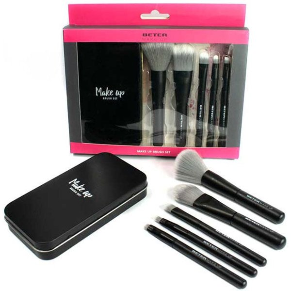 BETER Kit Mini Brochas Make Up Estuche // Precio, Comprar