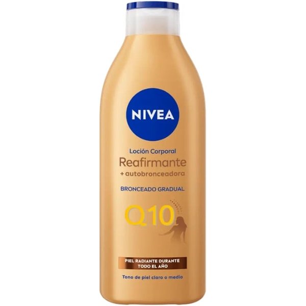 Nivea Q10 Loción Reafirmante + Autobronceadora | Precio, Comprar