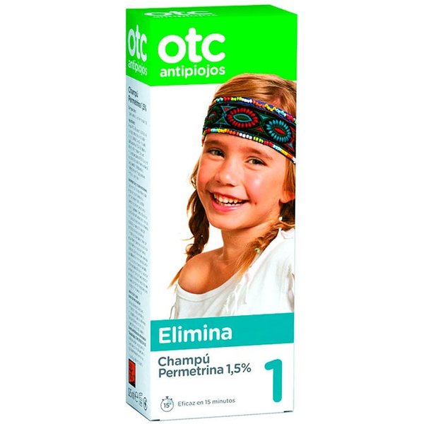 OTC Antipiojos Champú Permetrina 1,5% | Precio, Comprar