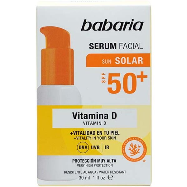 Babaria Serum Solar Facial Vitamin D SPF50+ | Comprar