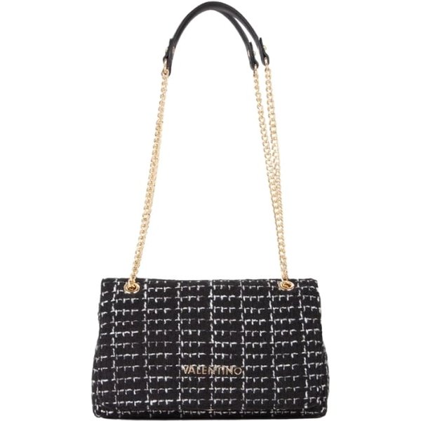 Mario Valentino Bolso de Hombro Tweed Negro | Comprar