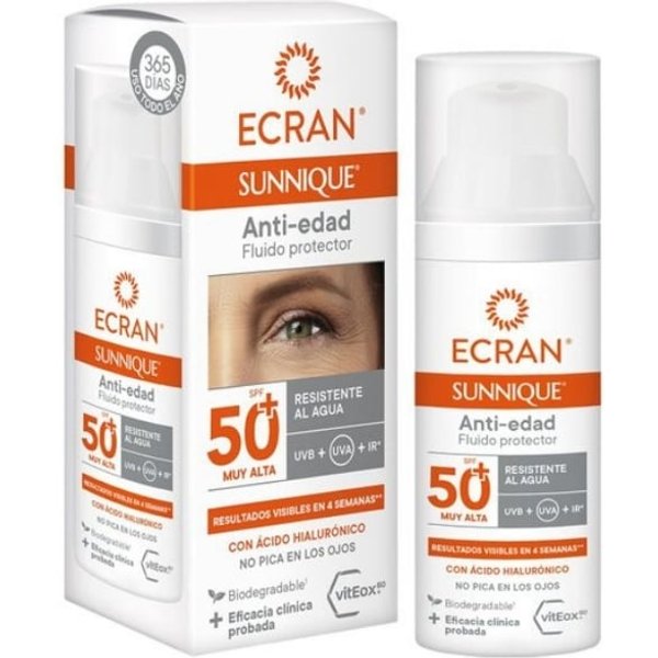Ecran Sunnique Anti-Edad Fluido Protector SPF50+ | Precio, Comprar