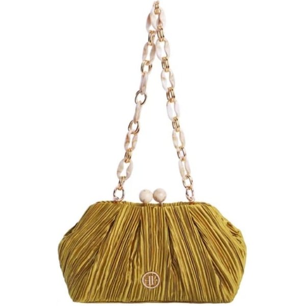 Eferri Bolso de Fiesta Leia Mostaza | Paco Perfumerías