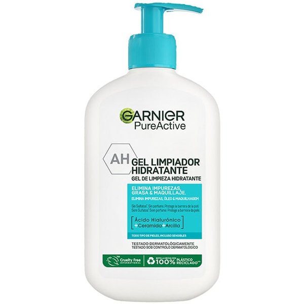 Garnier Pure Active Gel Limpiador Hidratante | Comprar