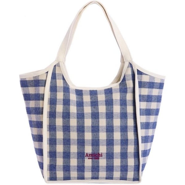 Amichi Bolso de Playa Estampado Azul | Paco Perfumerías