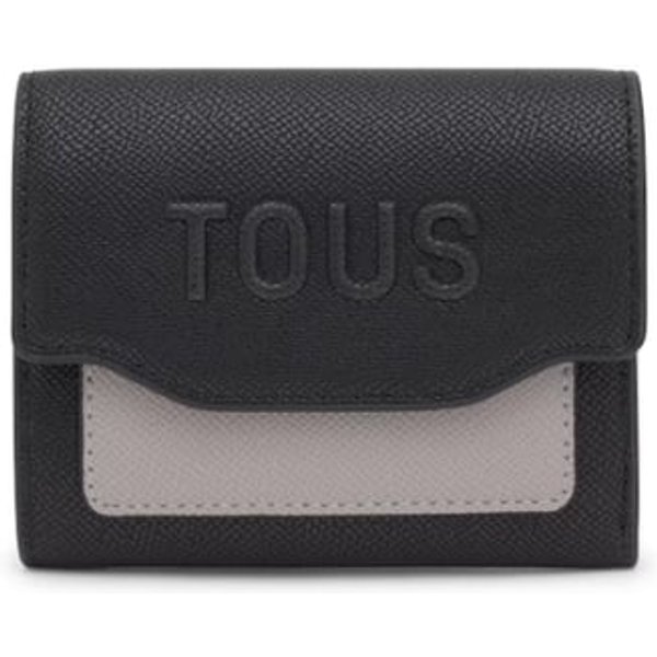Tous Cartera Audree Saffiano Negra Gris | Comprar